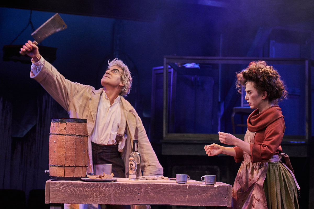Sweeney Todd: The Demon Barber of Fleet Street is playing at the Mac-Haydn Theatre...